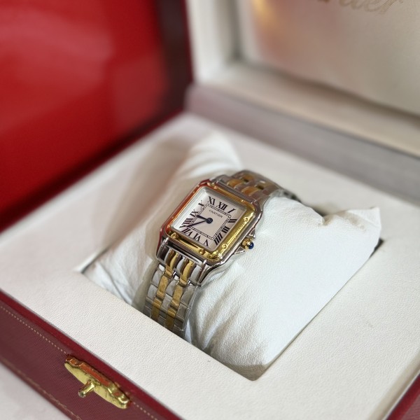 Cartier Classic Gold and Silver Watch 22mm